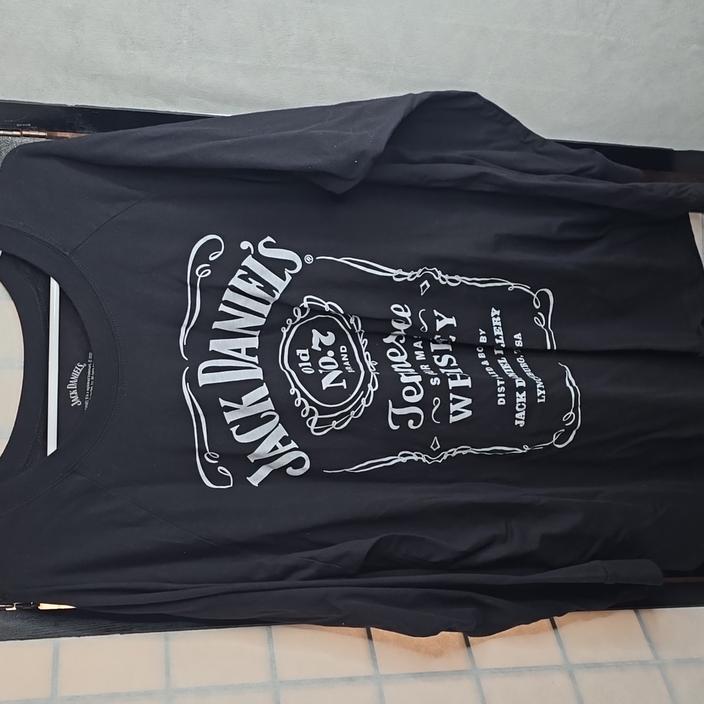 Jack Daniels Black Graphic Tank Top